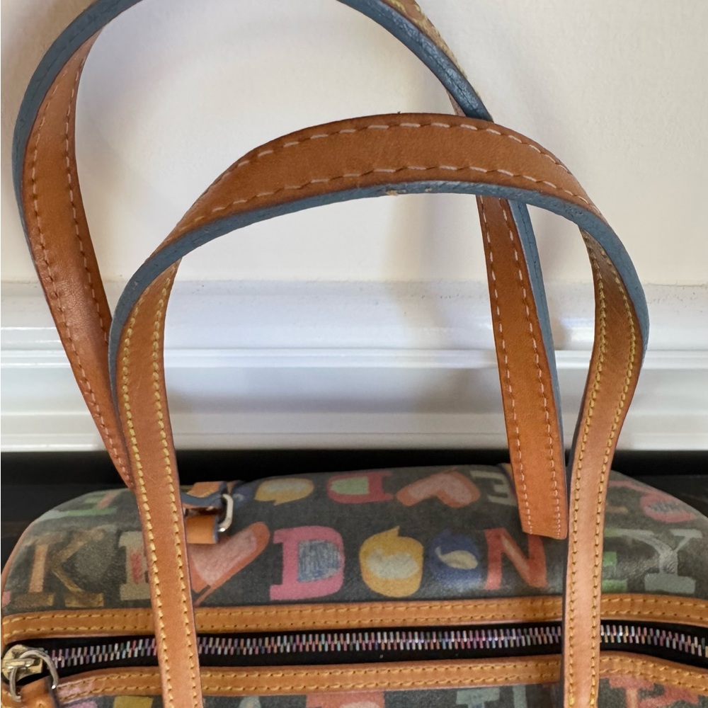 Vintage 90s Dooney & Bourke Signature Satchel - Picture 4 of 16